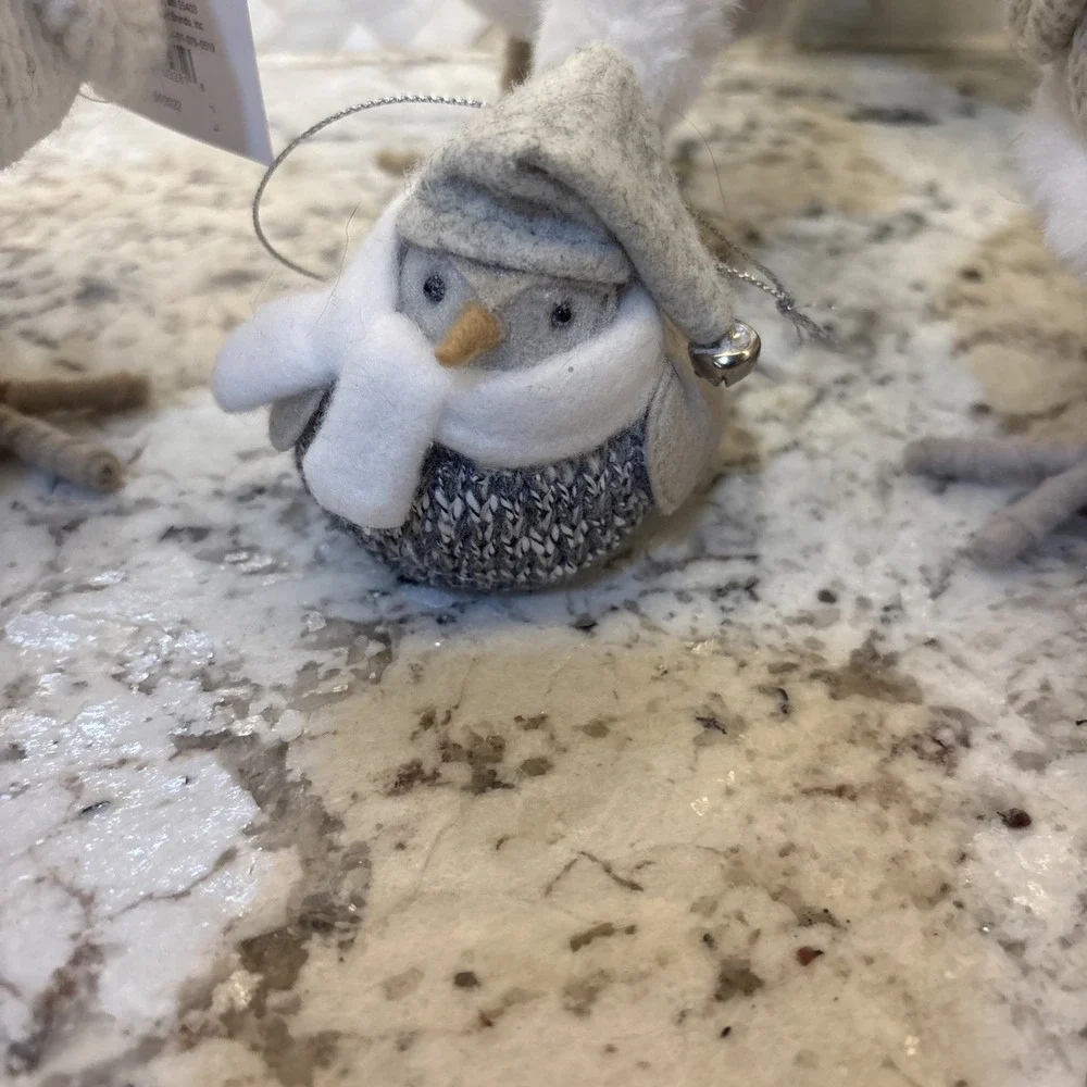 2022/23 Target Wondershop Christmas Holiday Birds Purl Tricot Cove A Mini White